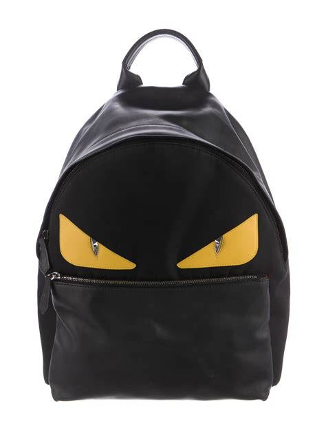 fendi monster bag backpack|farfetch monster backpack.